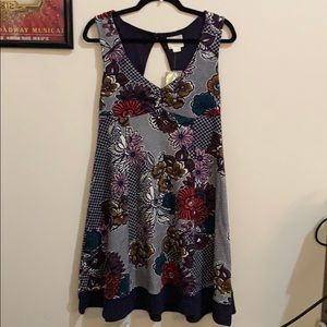 Anthropologie mini sleeveless dress